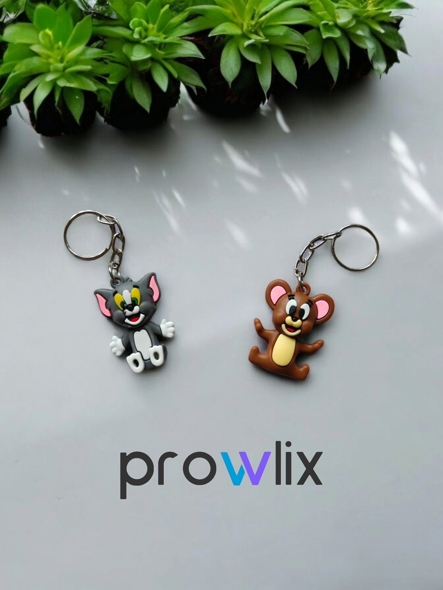 Anime Character Keychains - Tom & Jerry