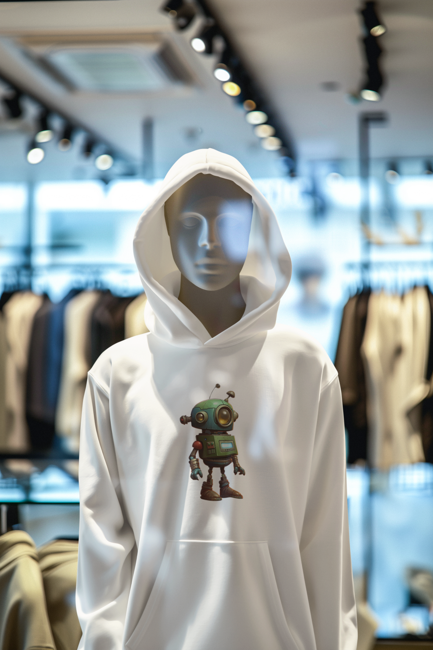 I Robot Pullover Hoodie