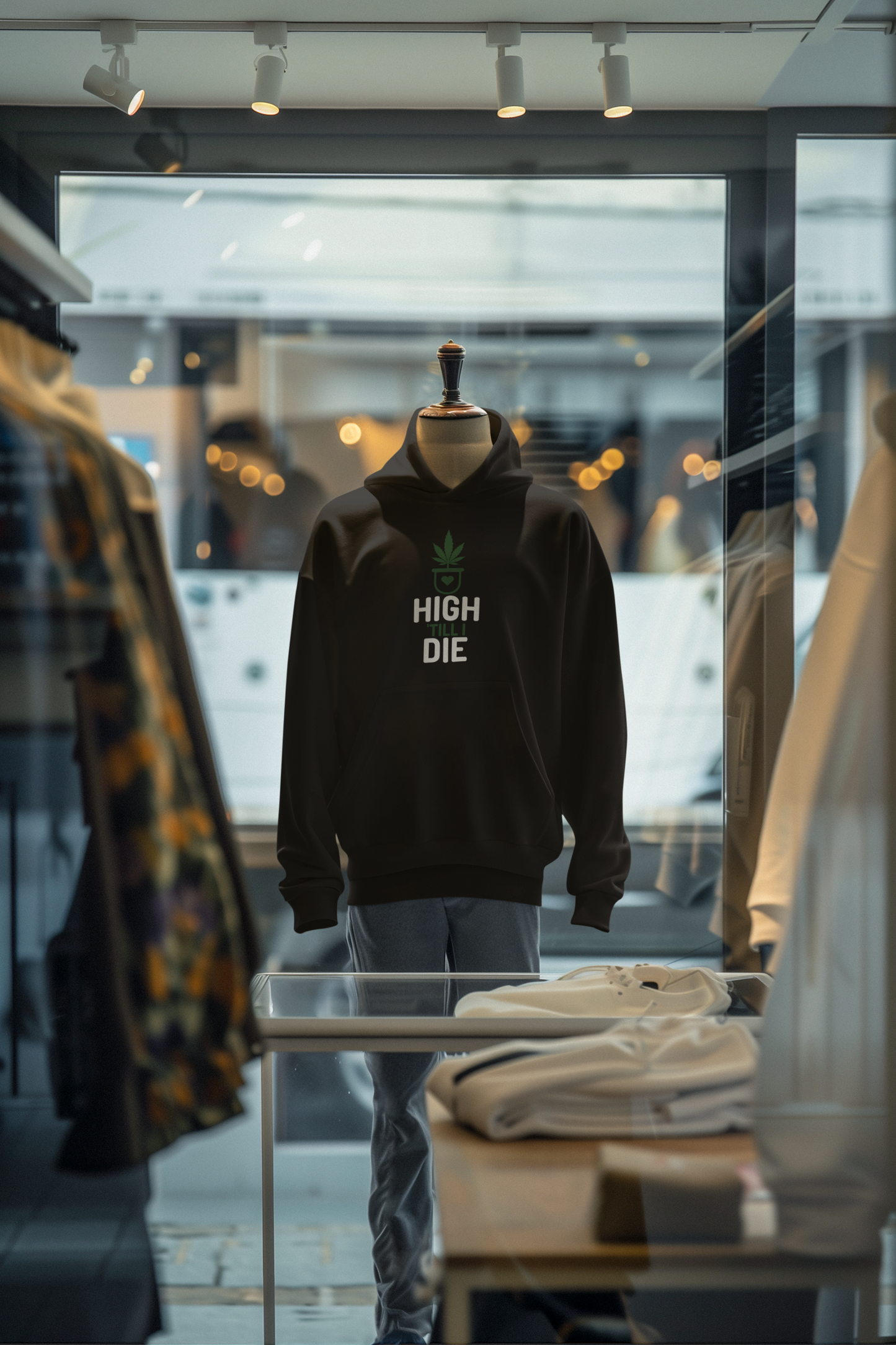 High Till Die Black Pullover Hoodie