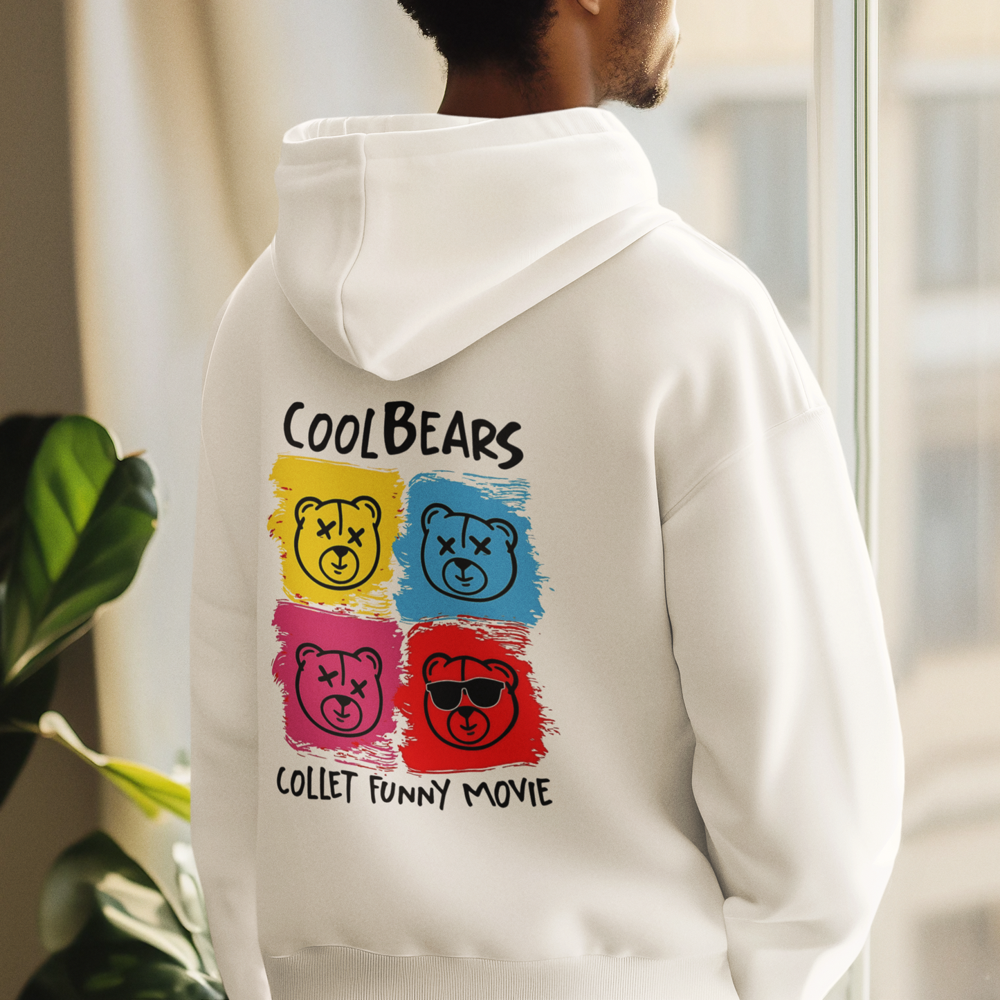 Color Bears Pullover Hoodie