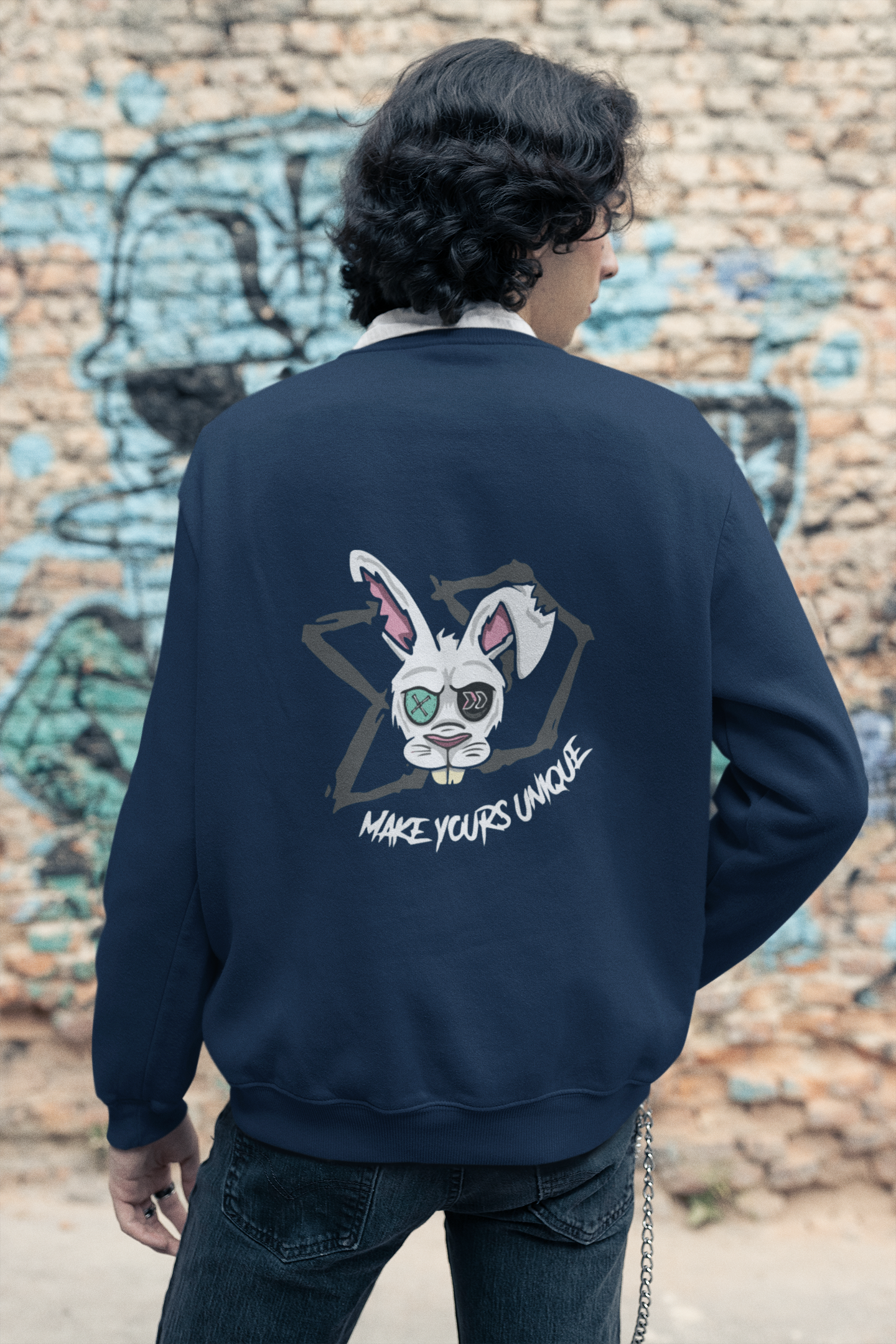 Edgy Rabbit Sweatshirt