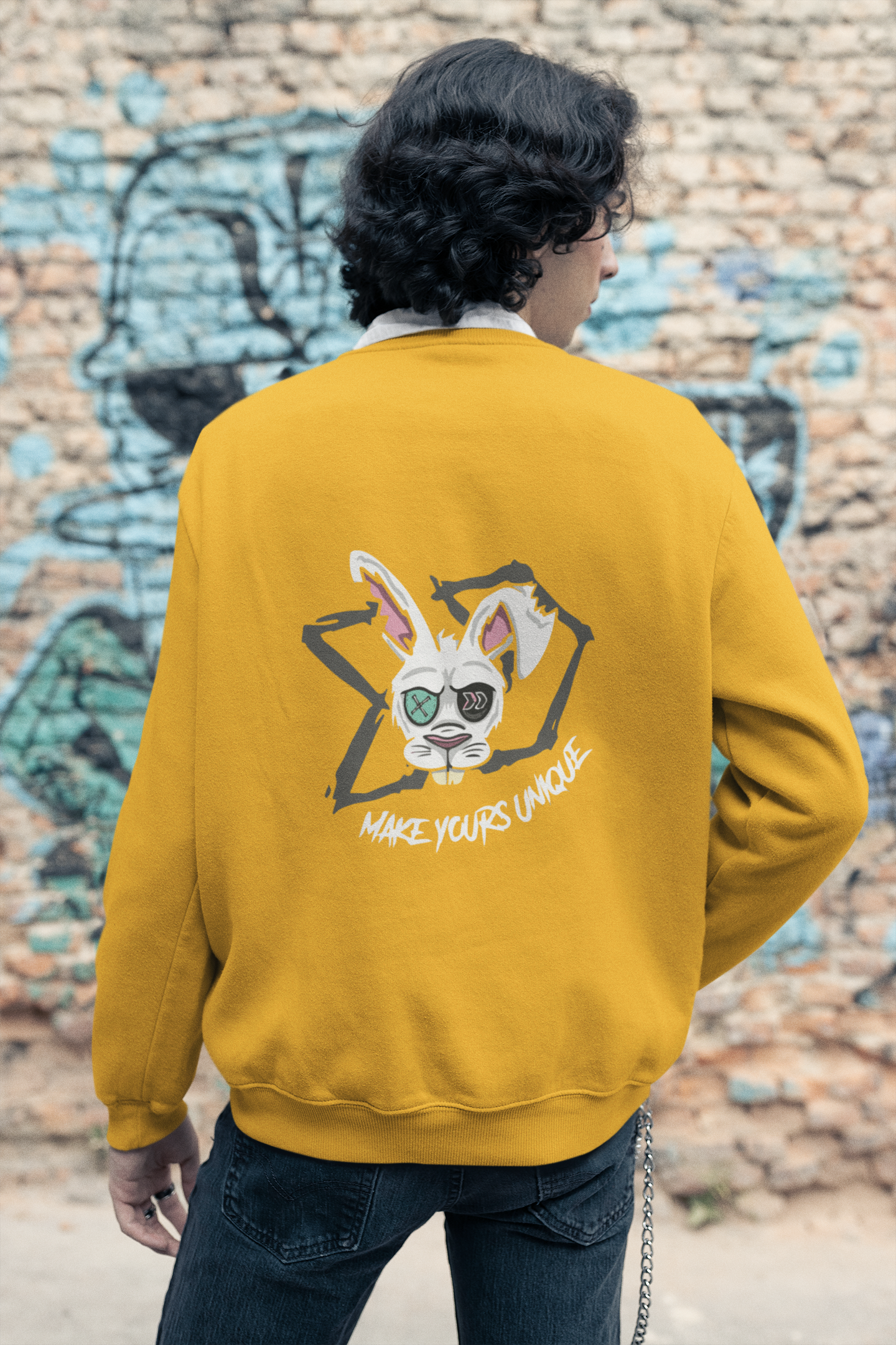 Edgy Rabbit Sweatshirt