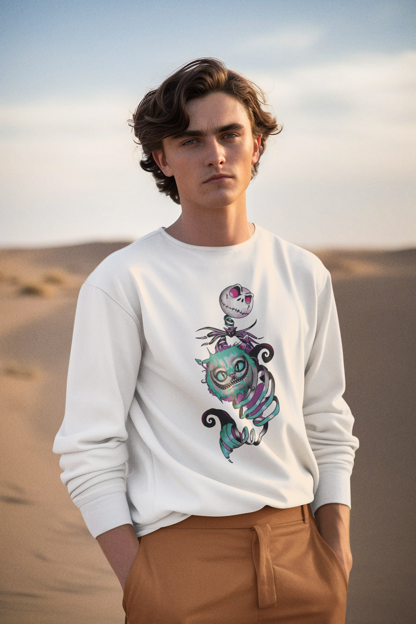 Twisted Whimsy Cat Sweatshirt