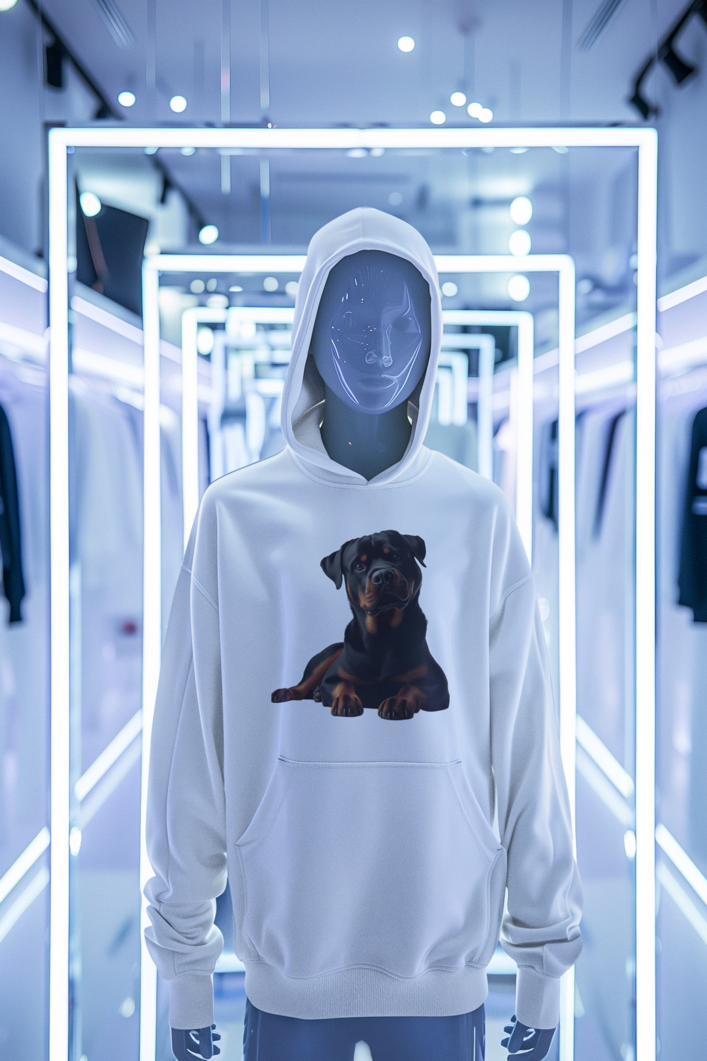 Rottweiler Pullover Hoodie