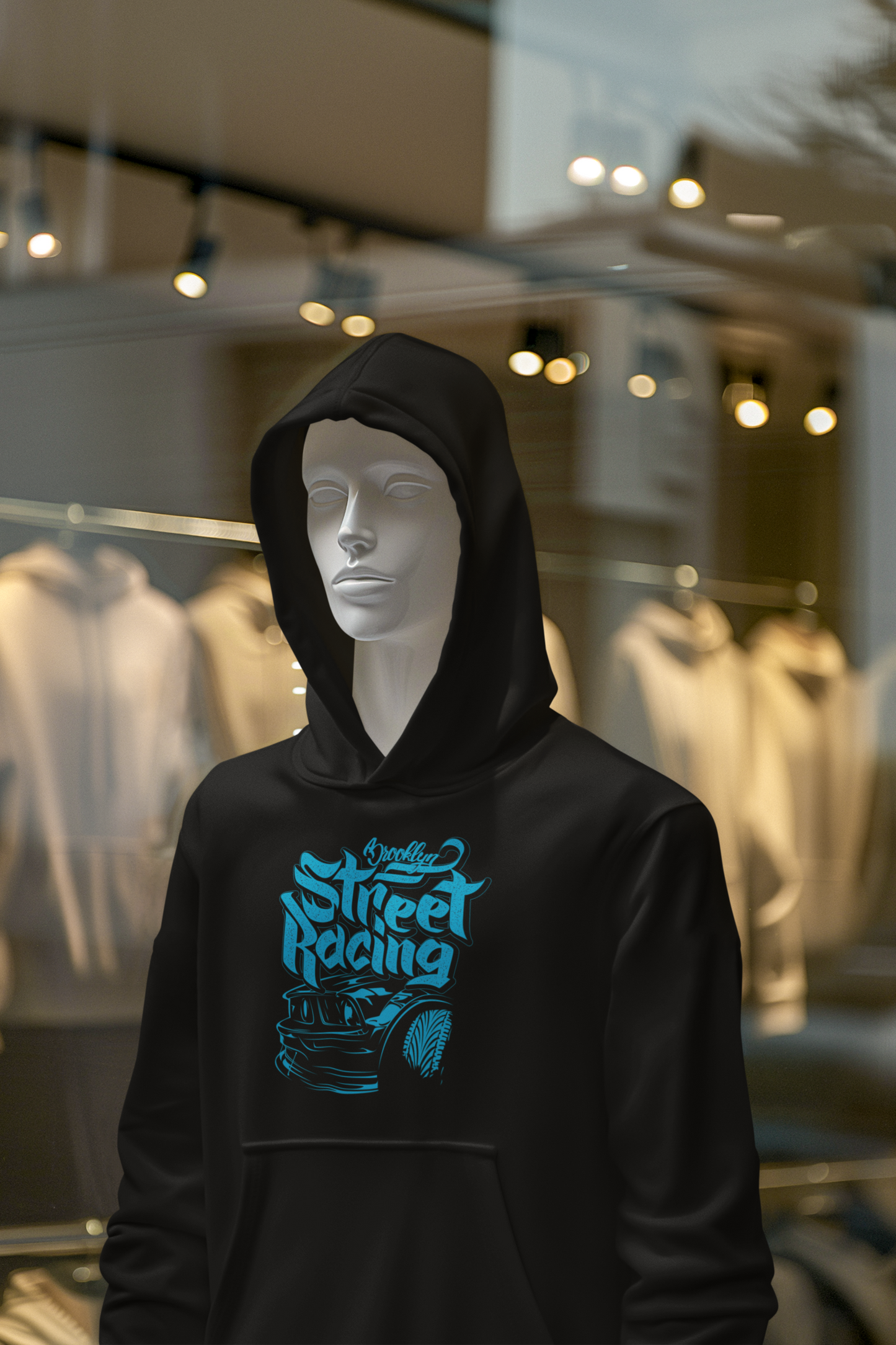 Street Race Pullover Hoodie