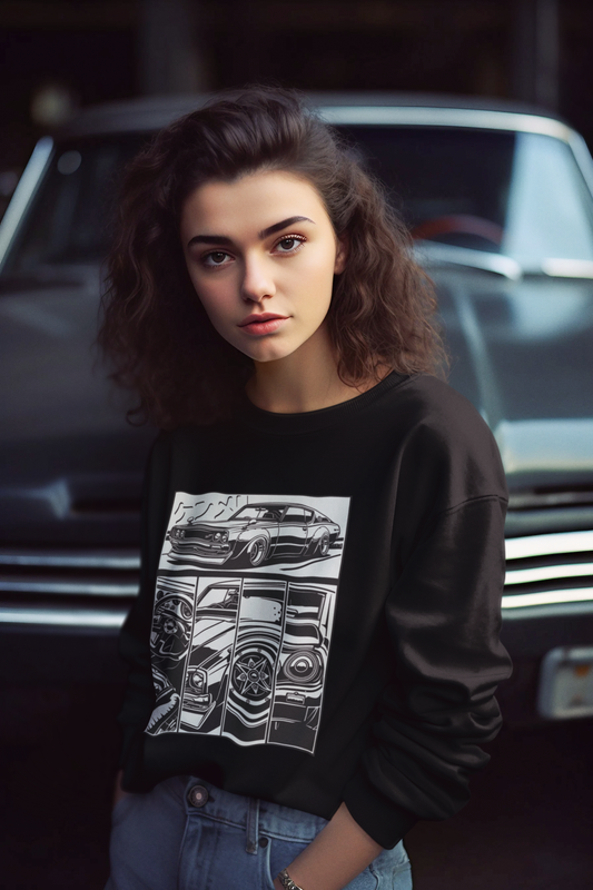 Retro Muscle Slice Sweatshirt