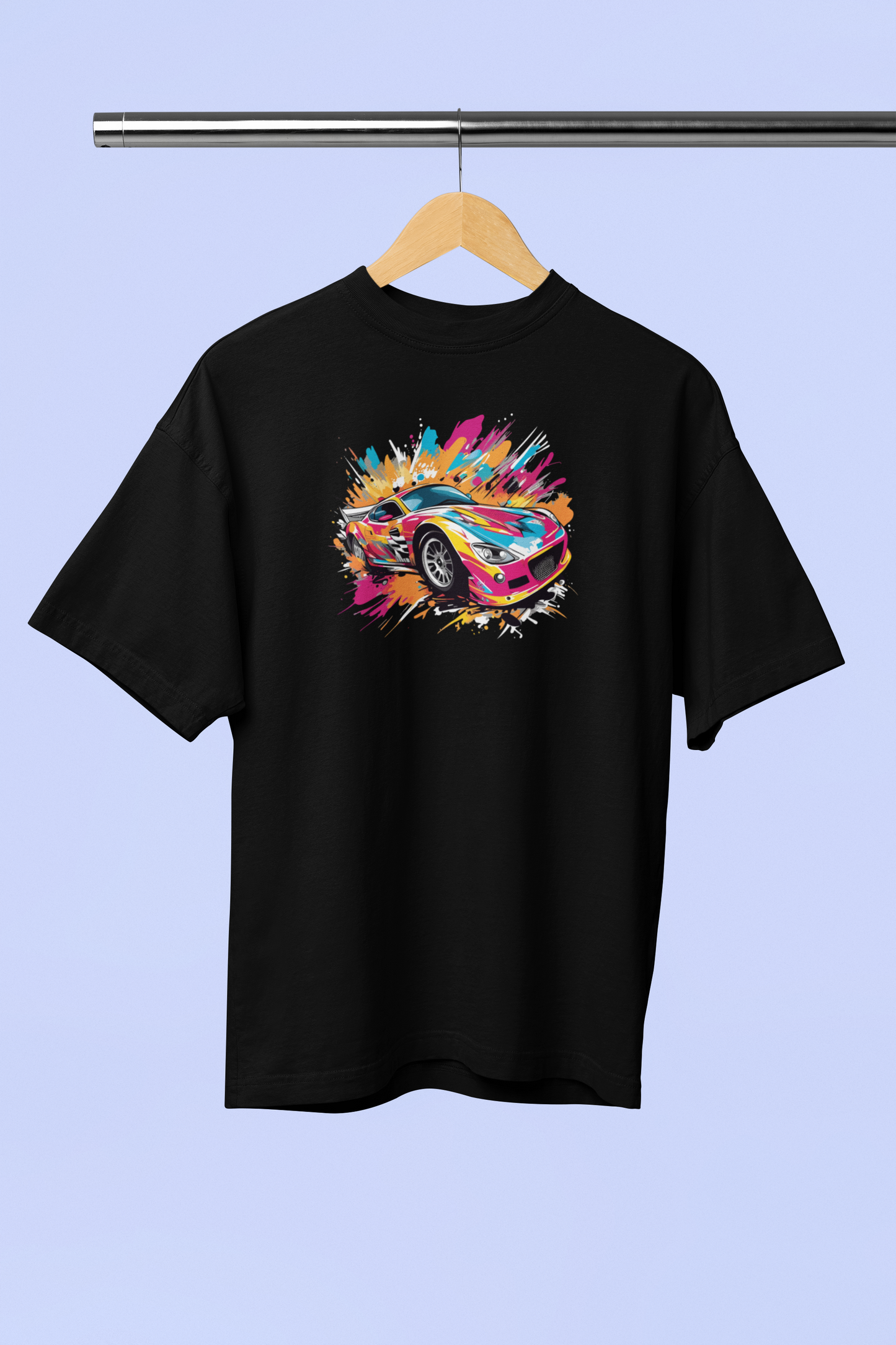 Splashy Racer Oversized T-Shirt