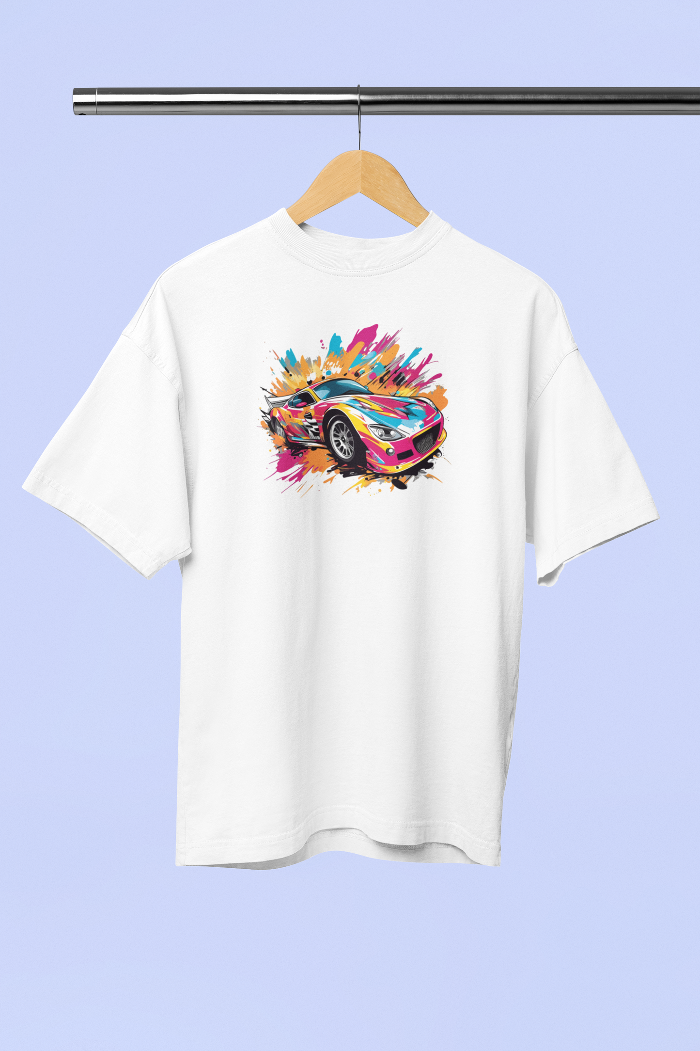 Splashy Racer Oversized T-Shirt