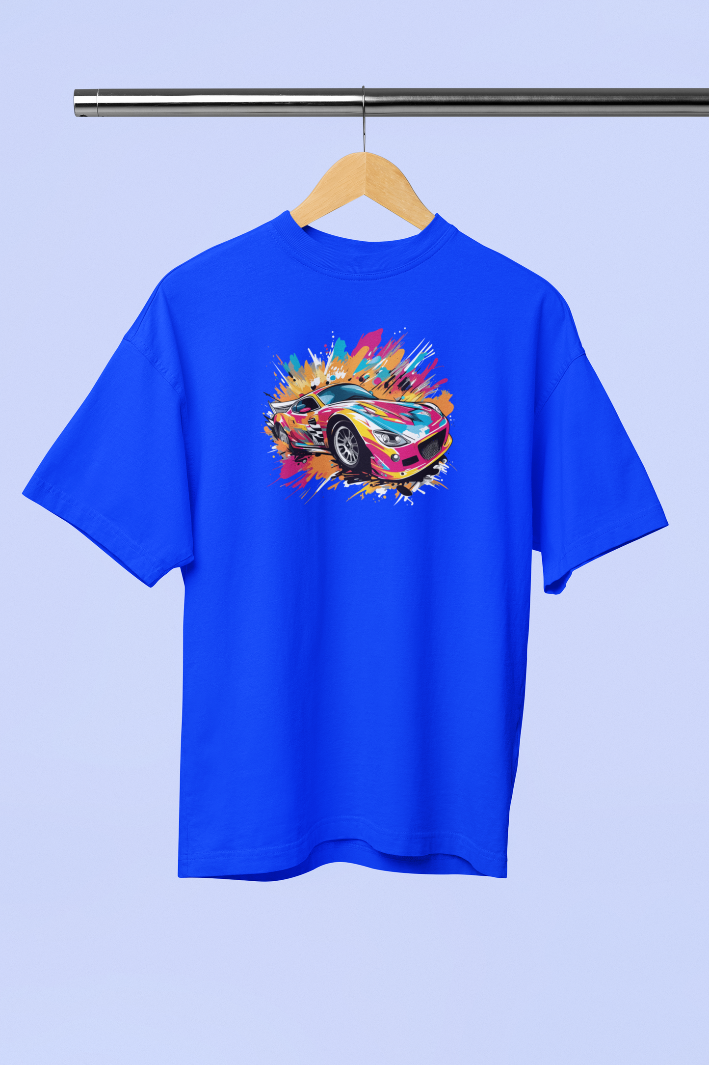 Splashy Racer Oversized T-Shirt