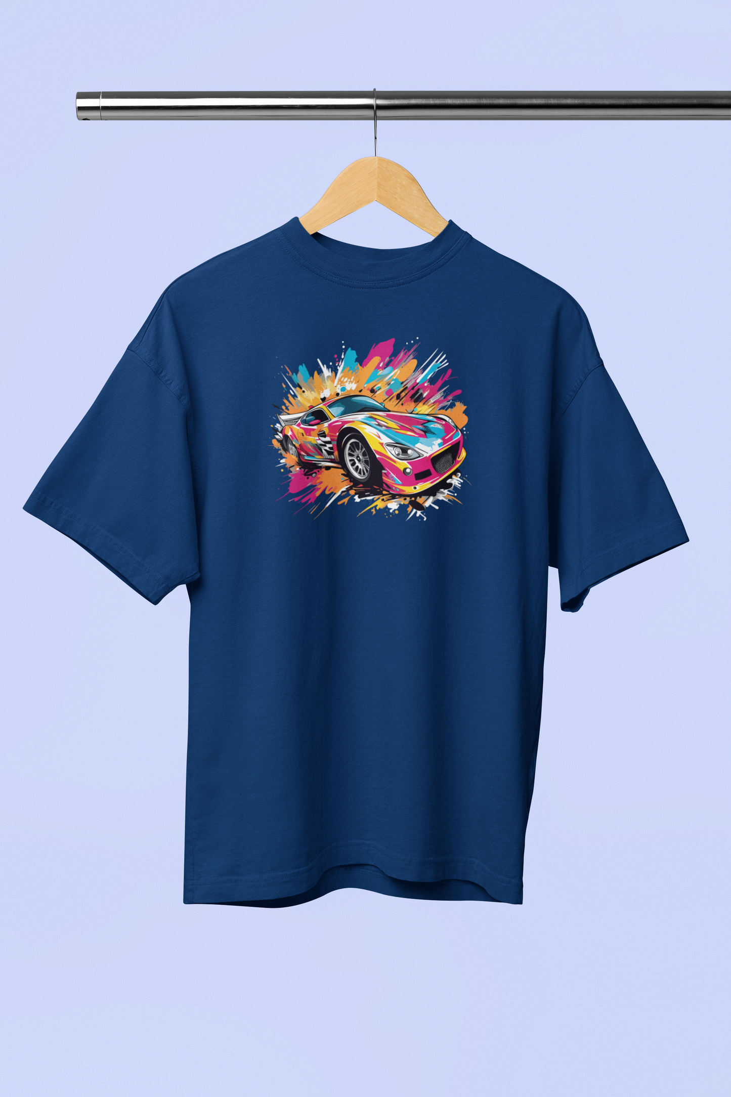 Splashy Racer Oversized T-Shirt