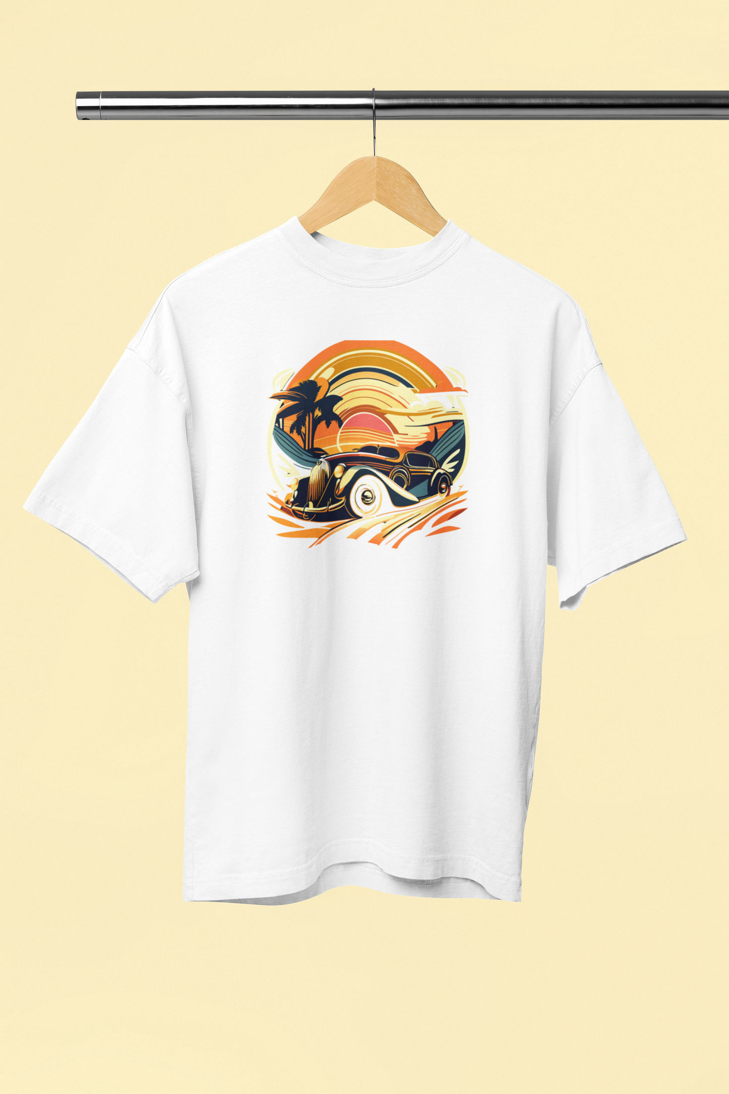 Retro Ride Oversized T-Shirt