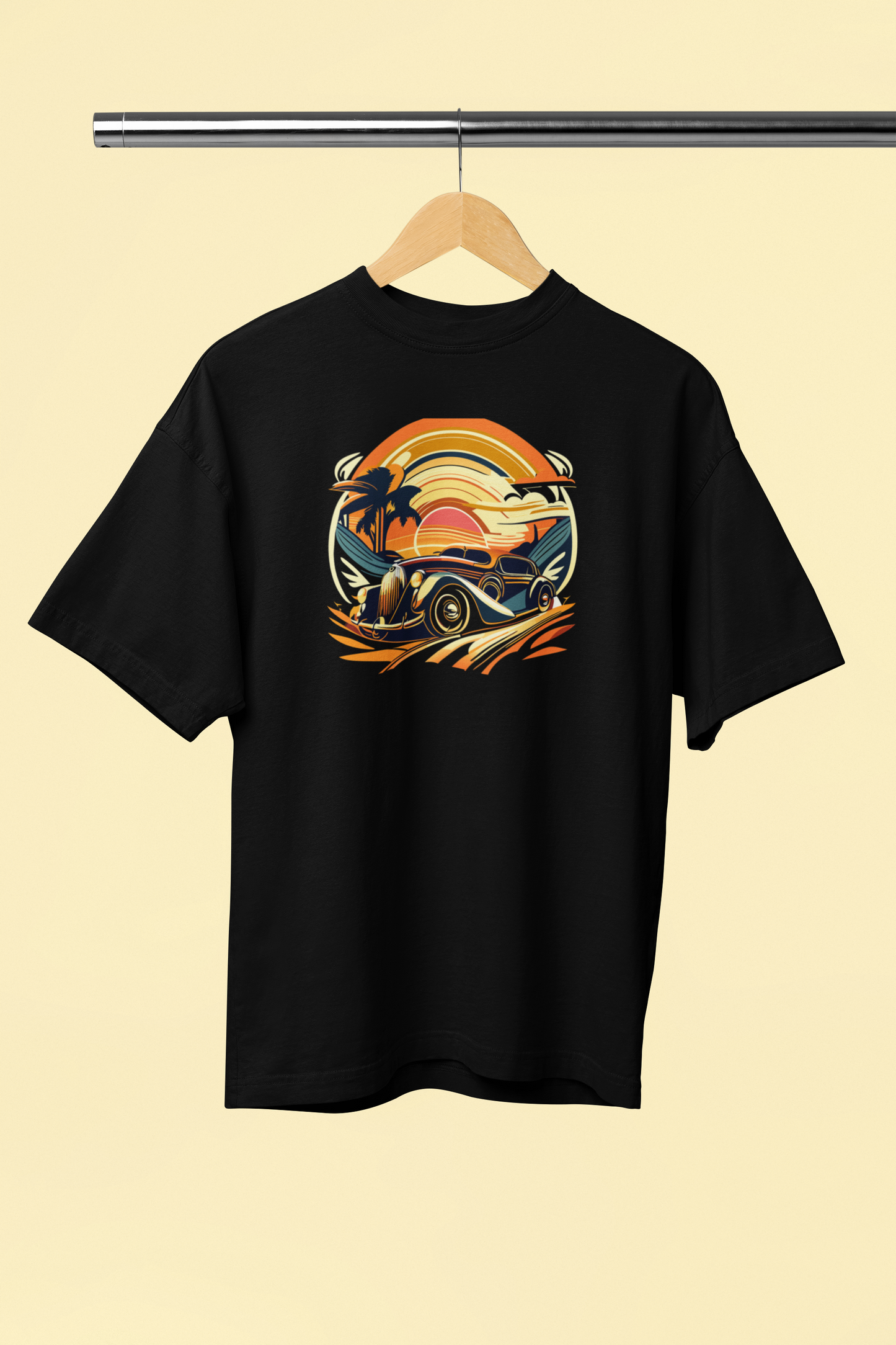 Retro Ride Oversized T-Shirt