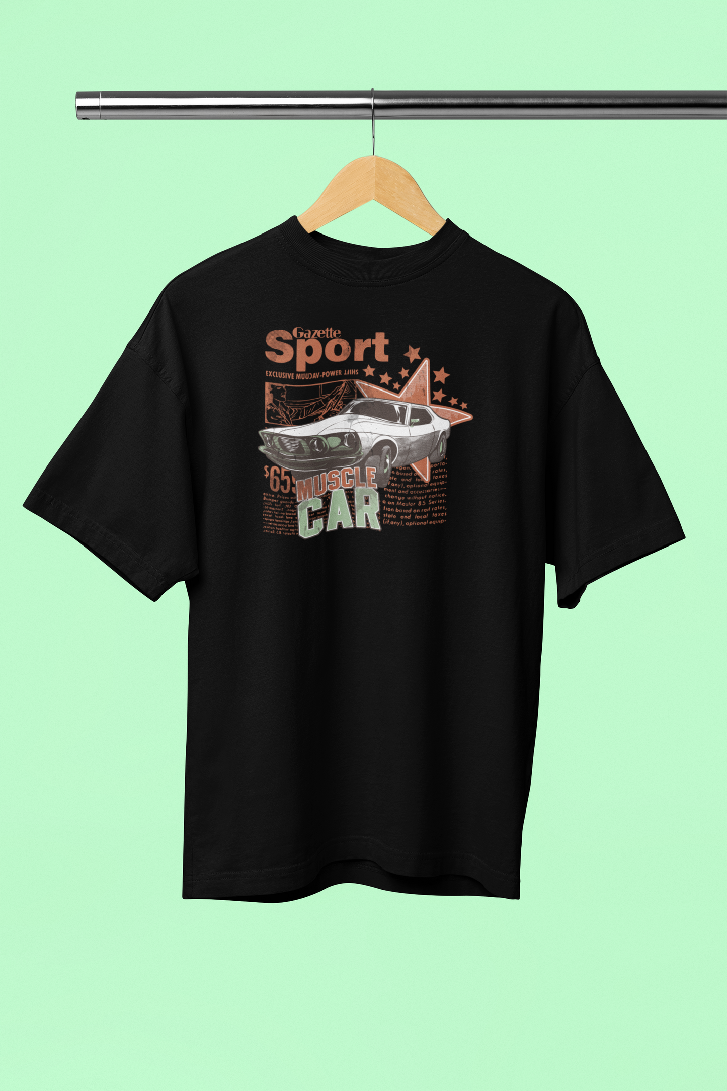 Sporty Gazette Oversized T-Shirt