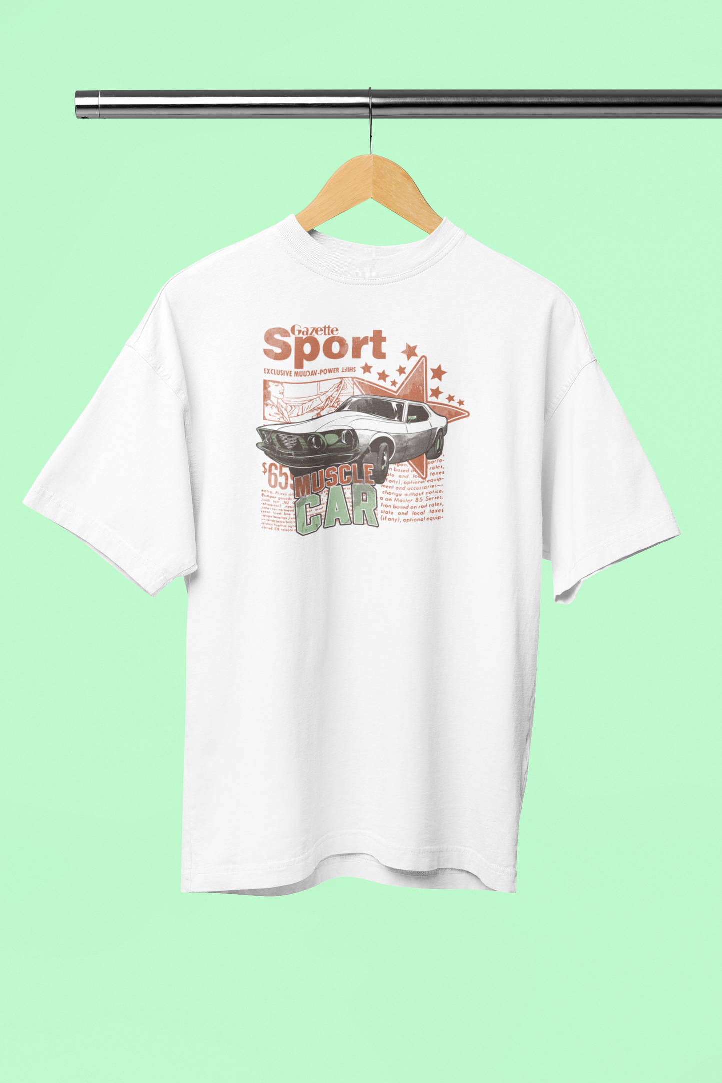 Sporty Gazette Oversized T-Shirt