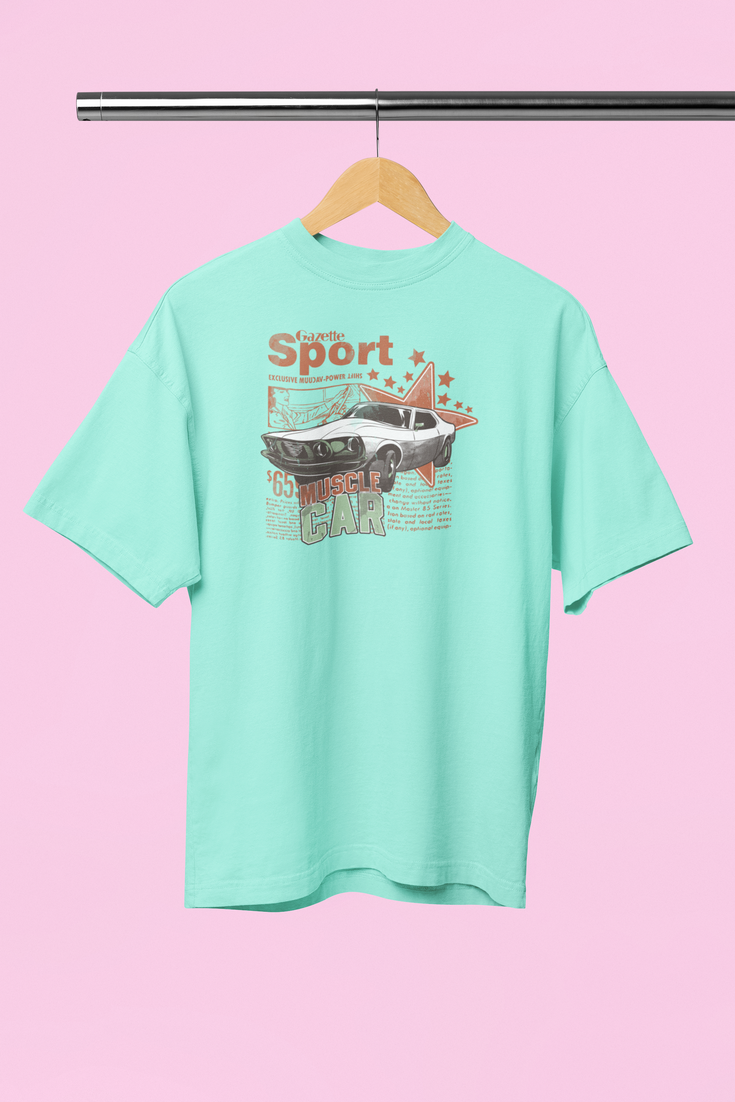 Sporty Gazette Oversized T-Shirt