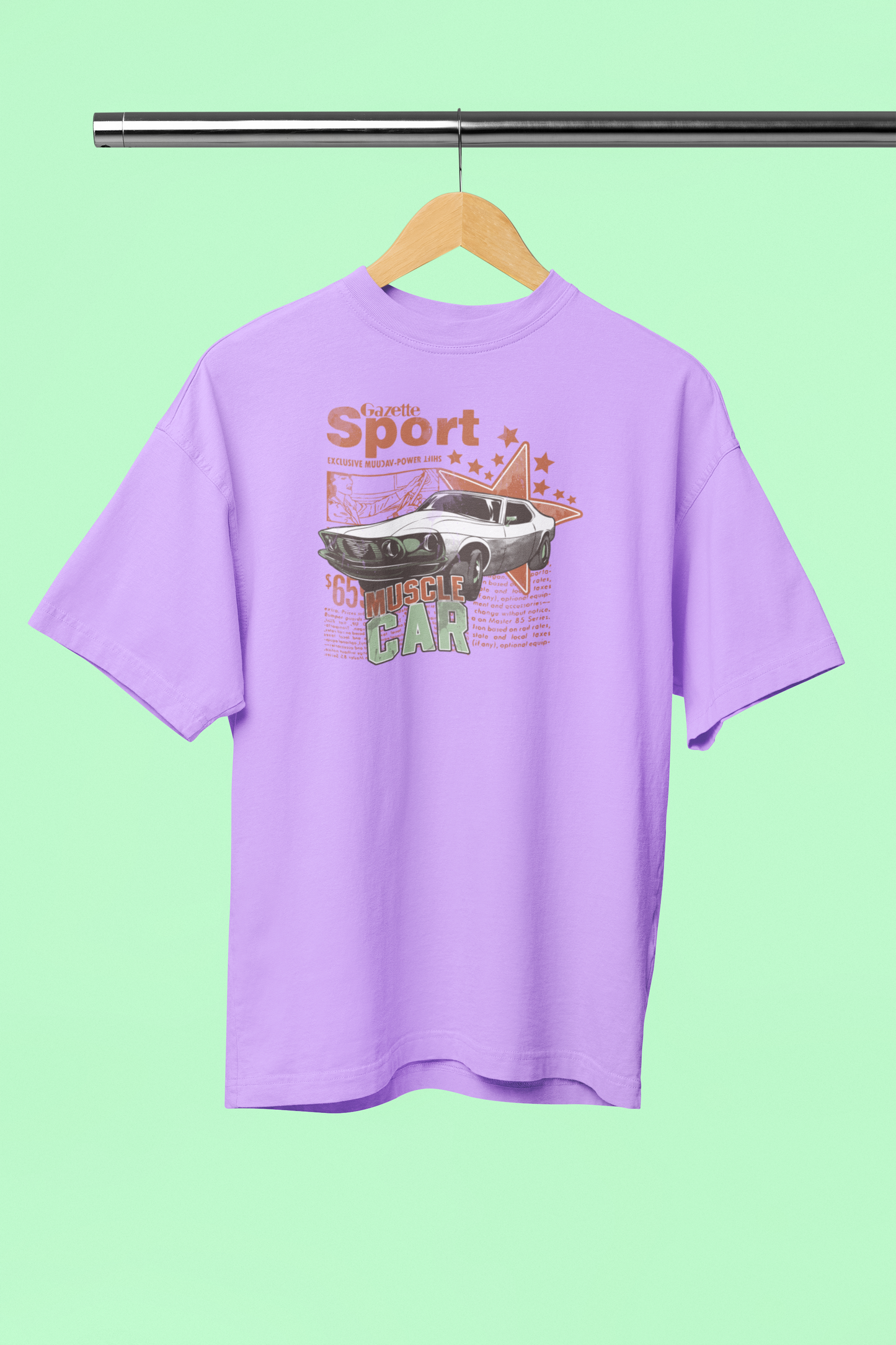 Sporty Gazette Oversized T-Shirt