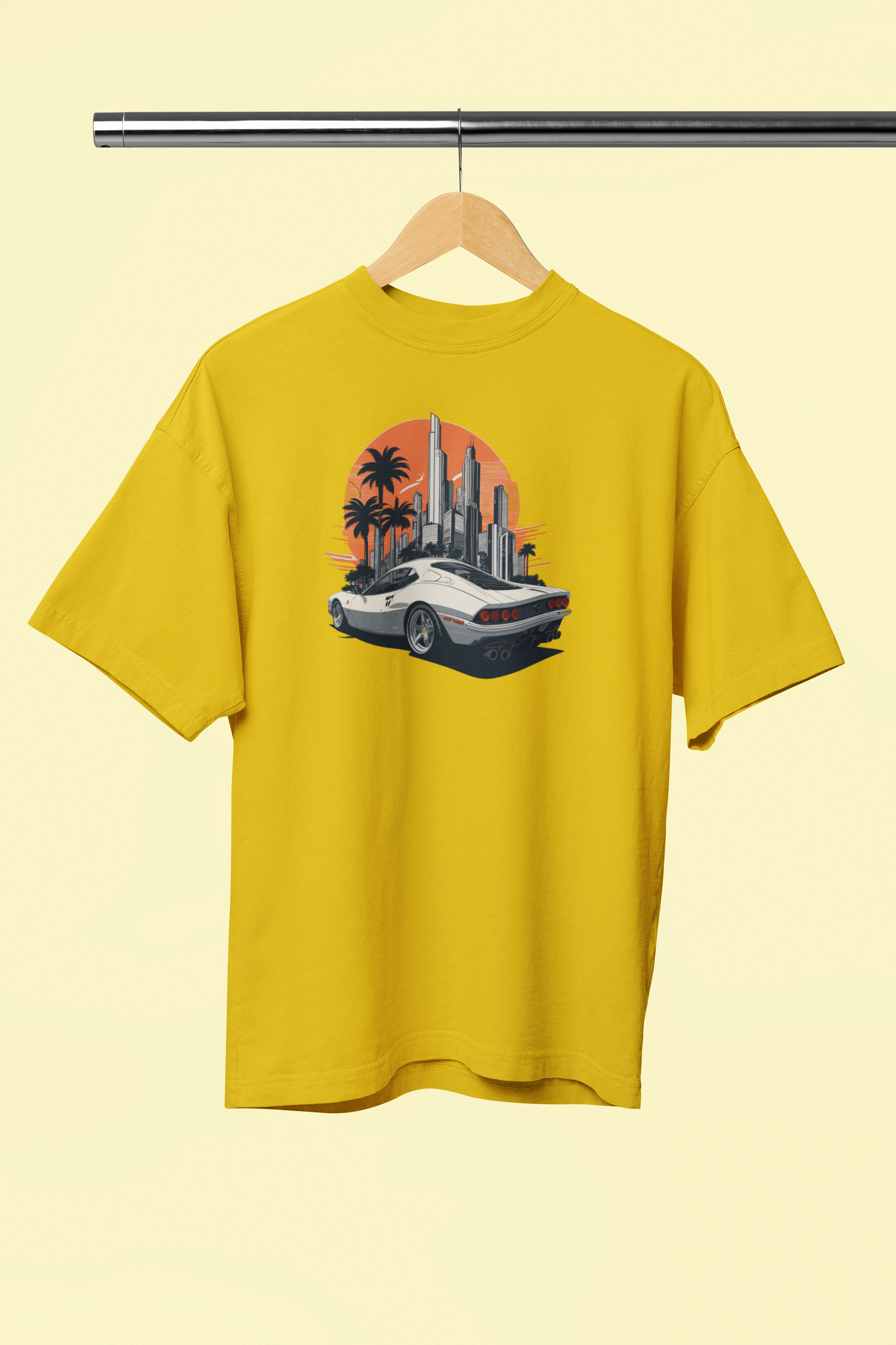 Sunset City Oversized T-Shirt