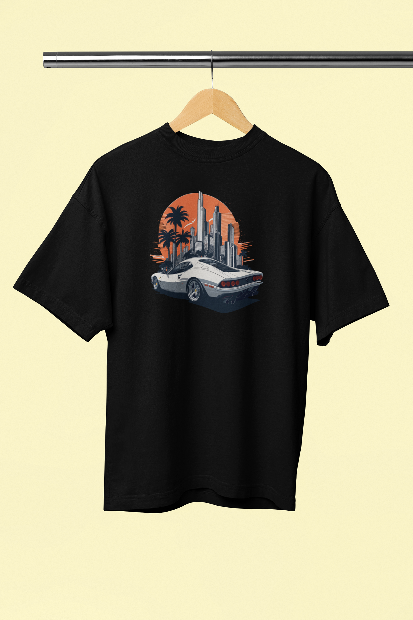 Sunset City Oversized T-Shirt