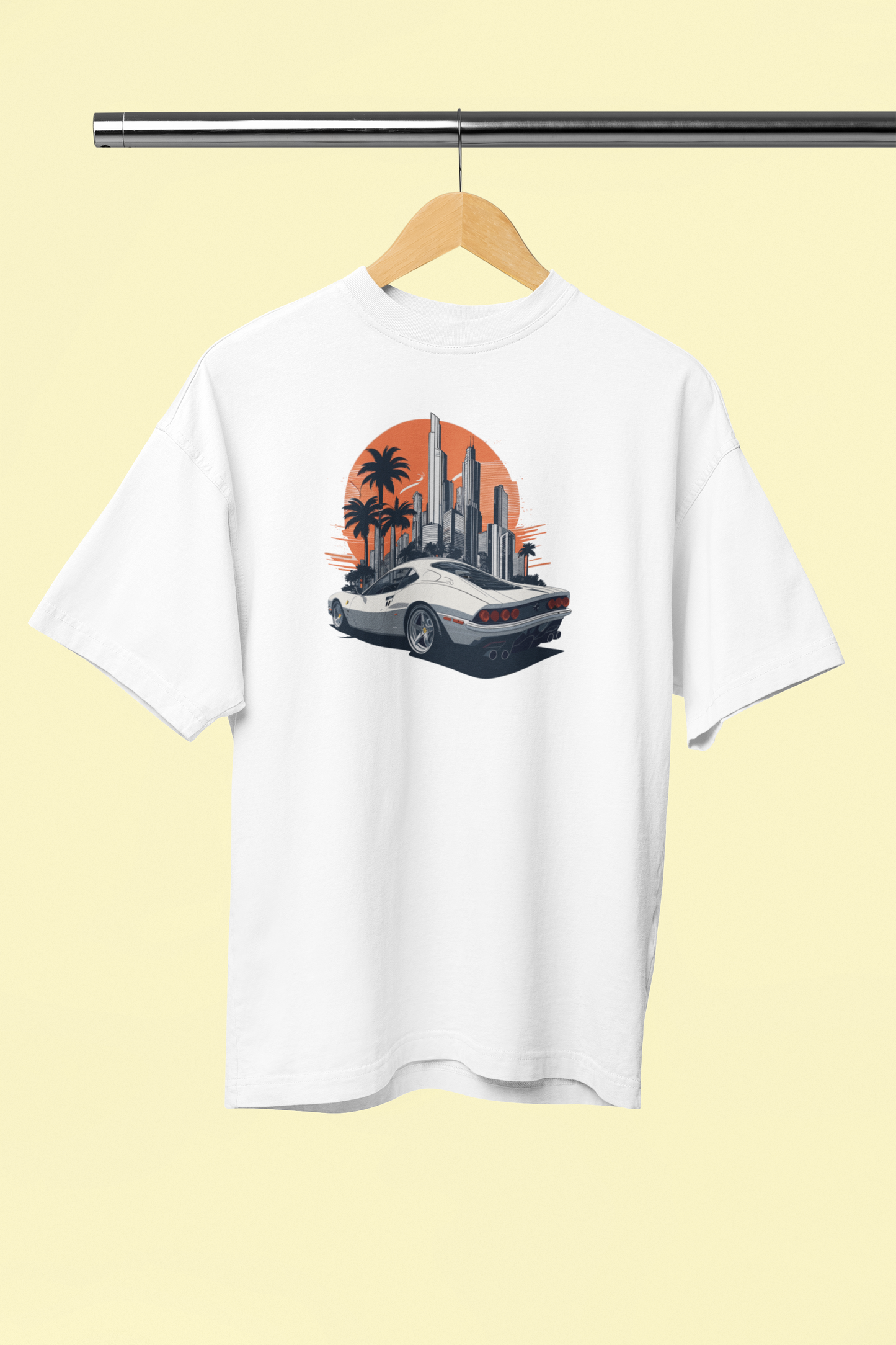 Sunset City Oversized T-Shirt