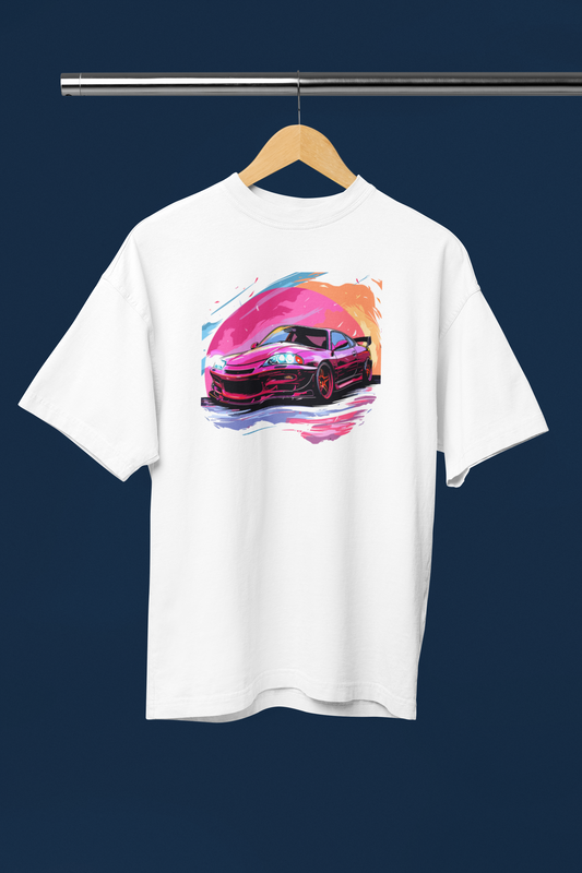 Abstract Expressionism Oversized T-Shirt