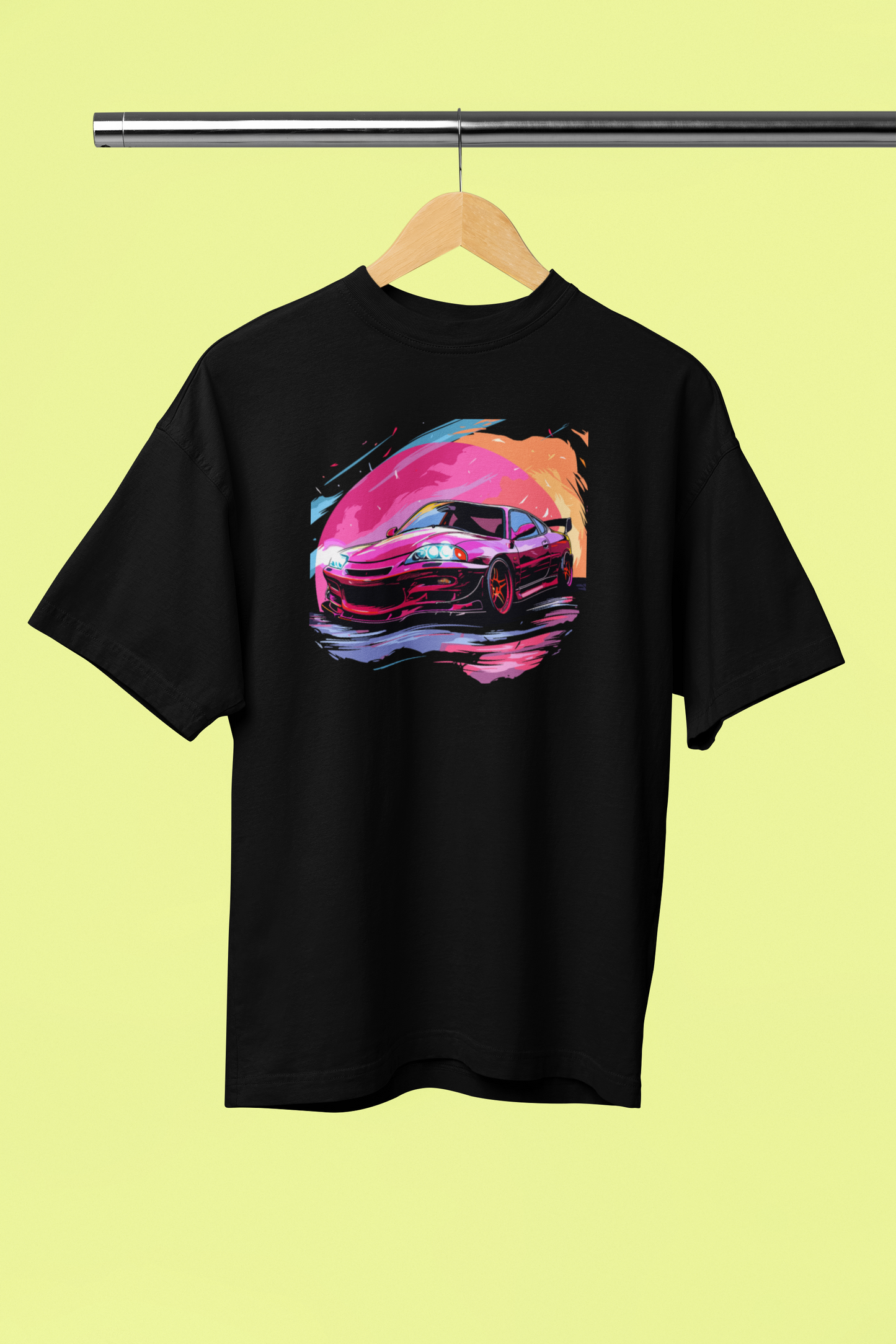 Abstract Expressionism Oversized T-Shirt