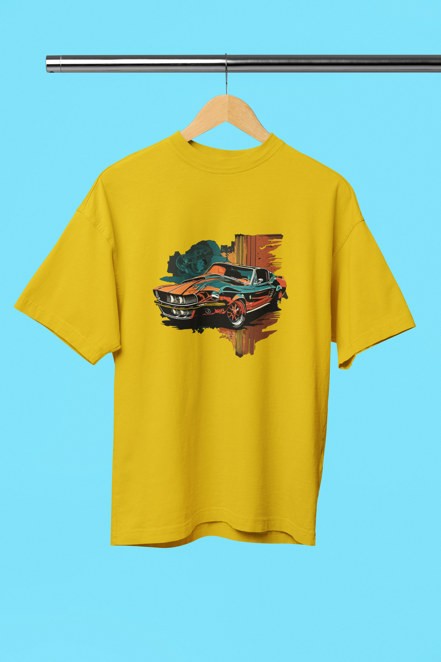 Mustang Chrome Oversized T-Shirt