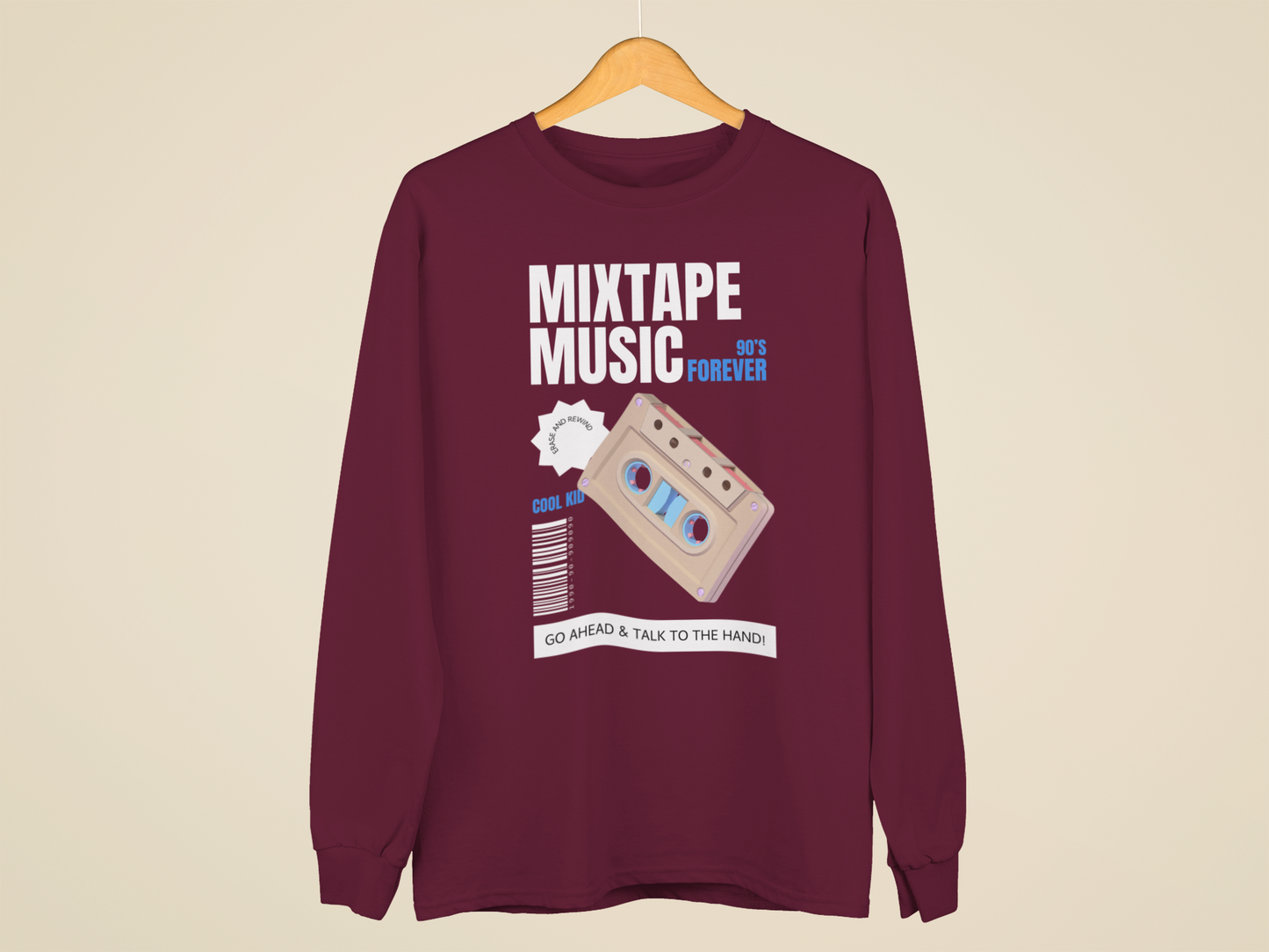 Mixtape Music Sweatshirt