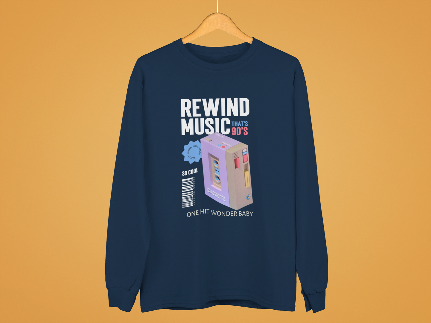 Rewind Music Sweatshirt