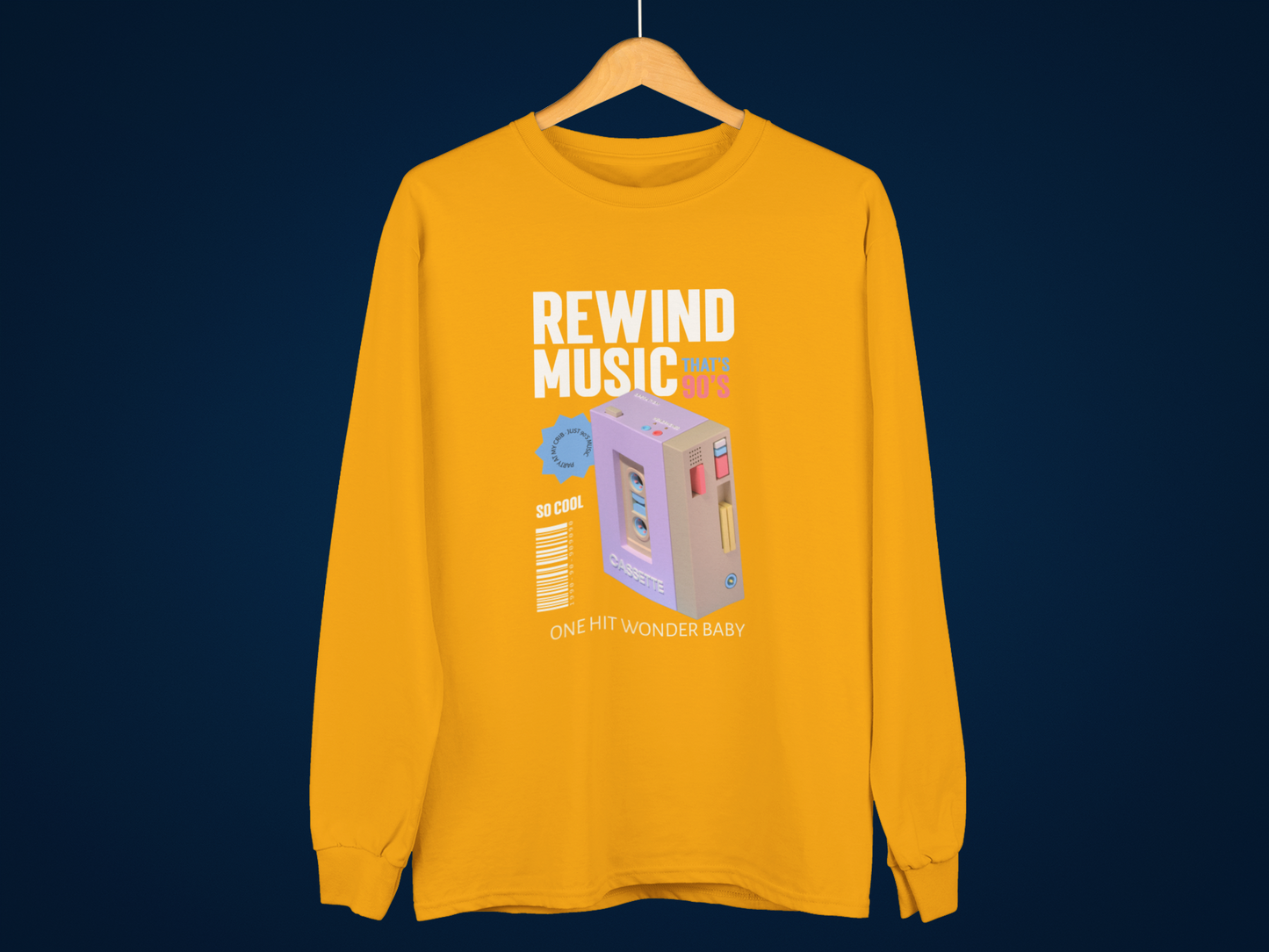 Rewind Music Sweatshirt