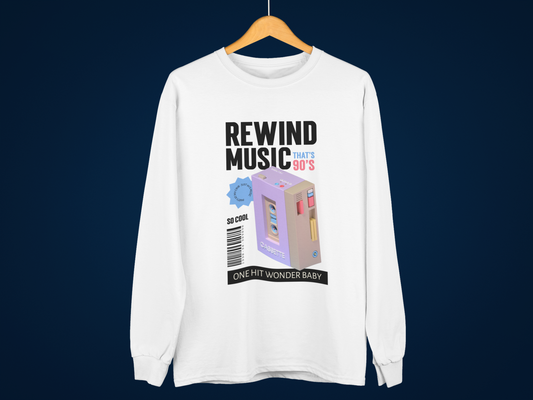 Rewind Music Sweatshirt