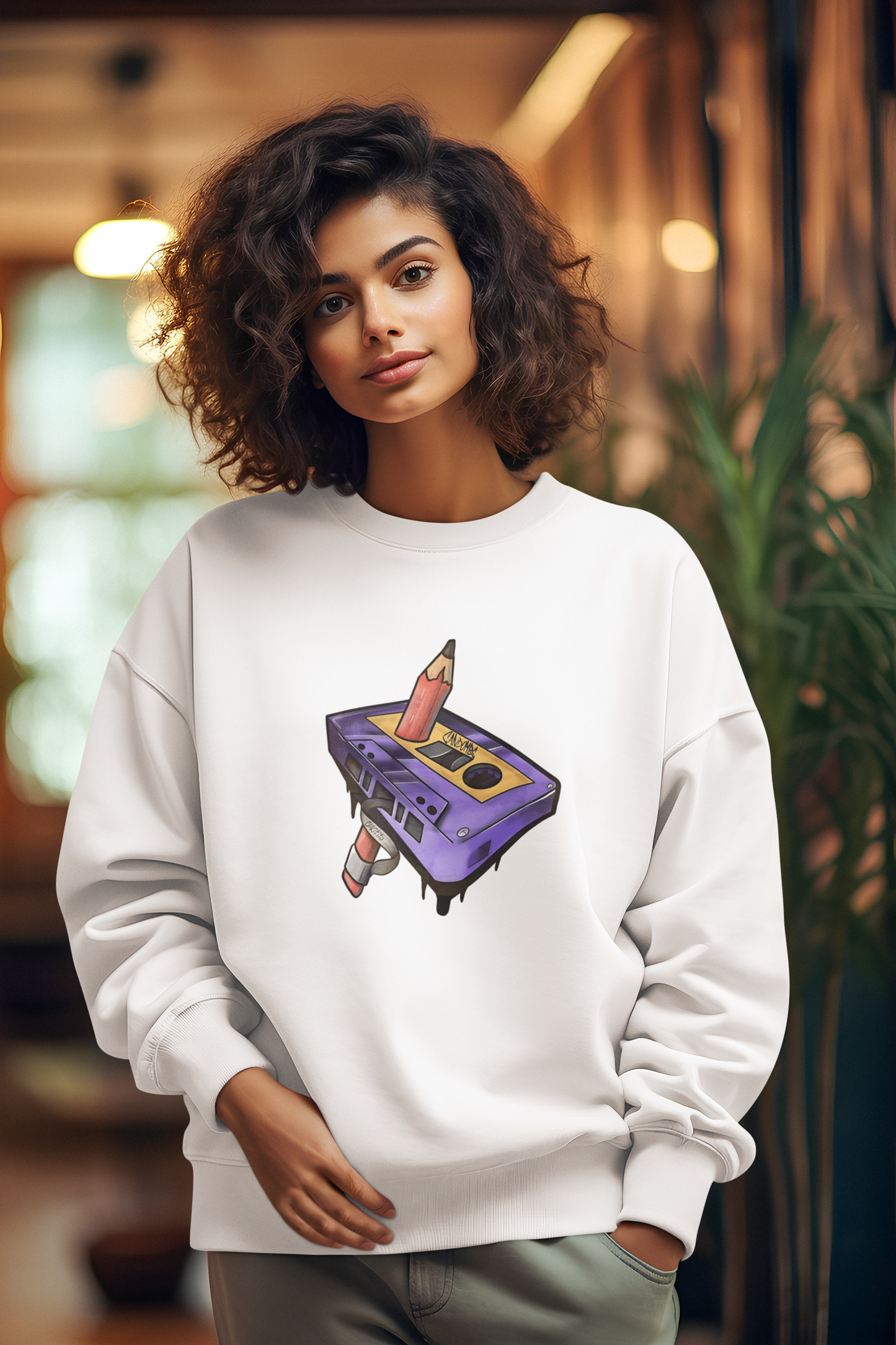 Retro Cassette Sweatshirt