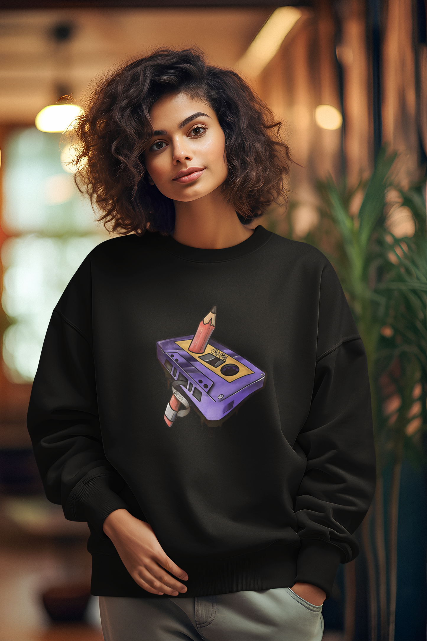 Retro Cassette Sweatshirt