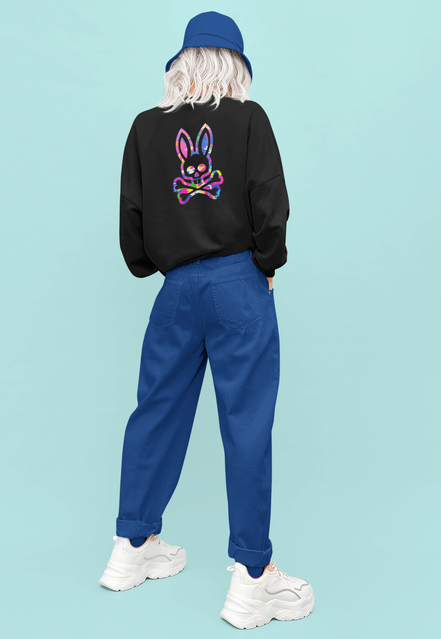 Bunny Abstract Sweatshirt