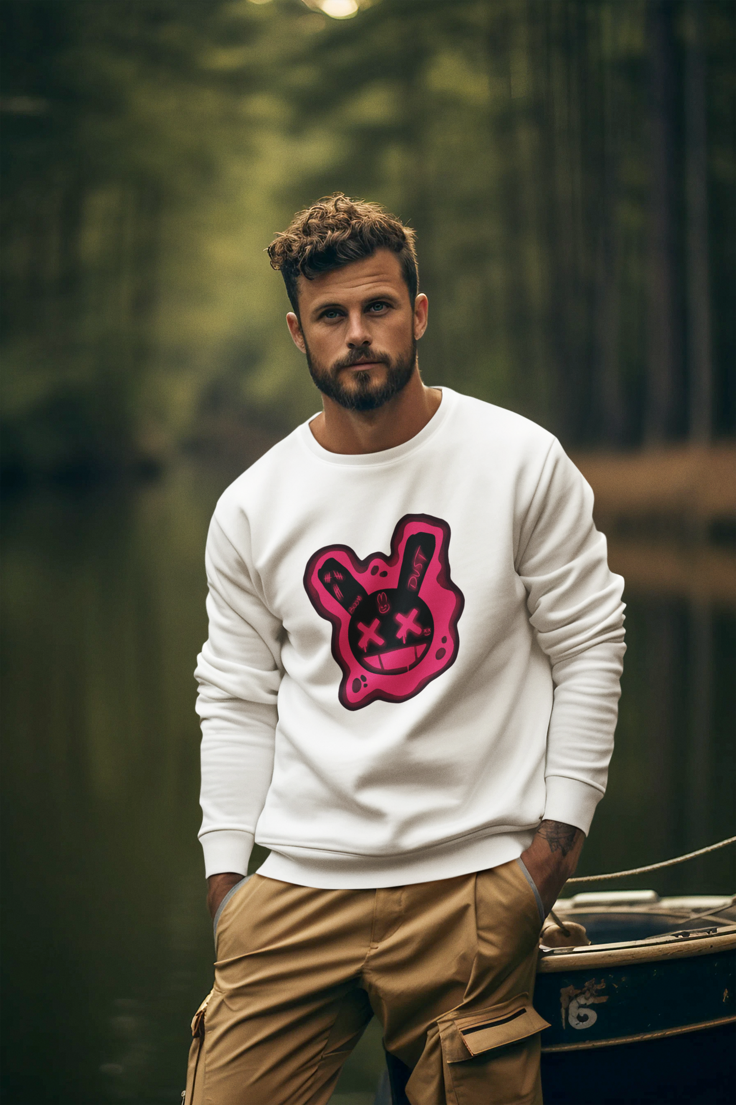 Neon Rabbit Sweatshirt